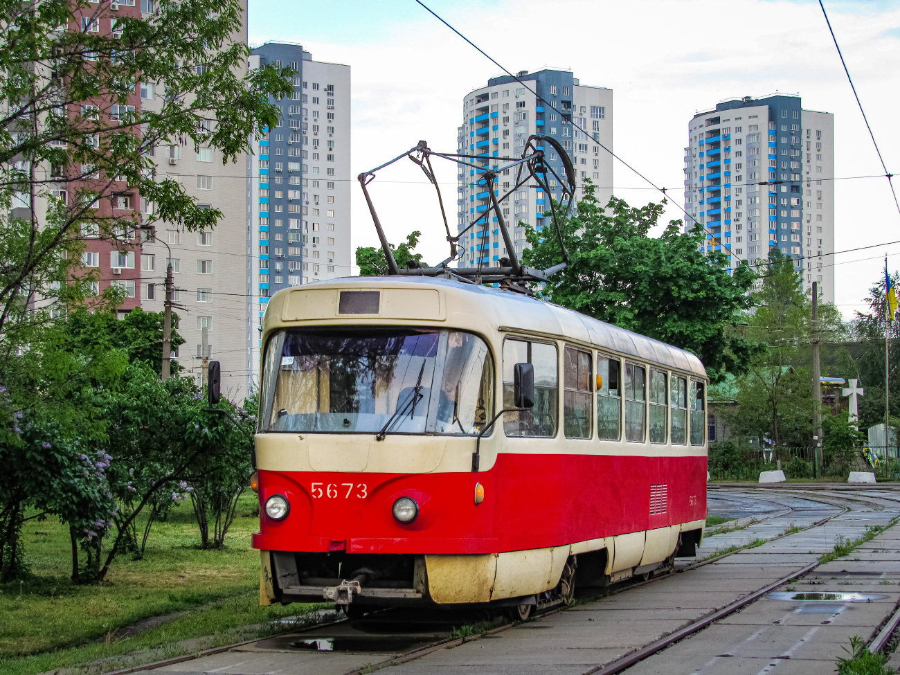 Kiova, Tatra T3SU # 5673; Kiova — Incidents