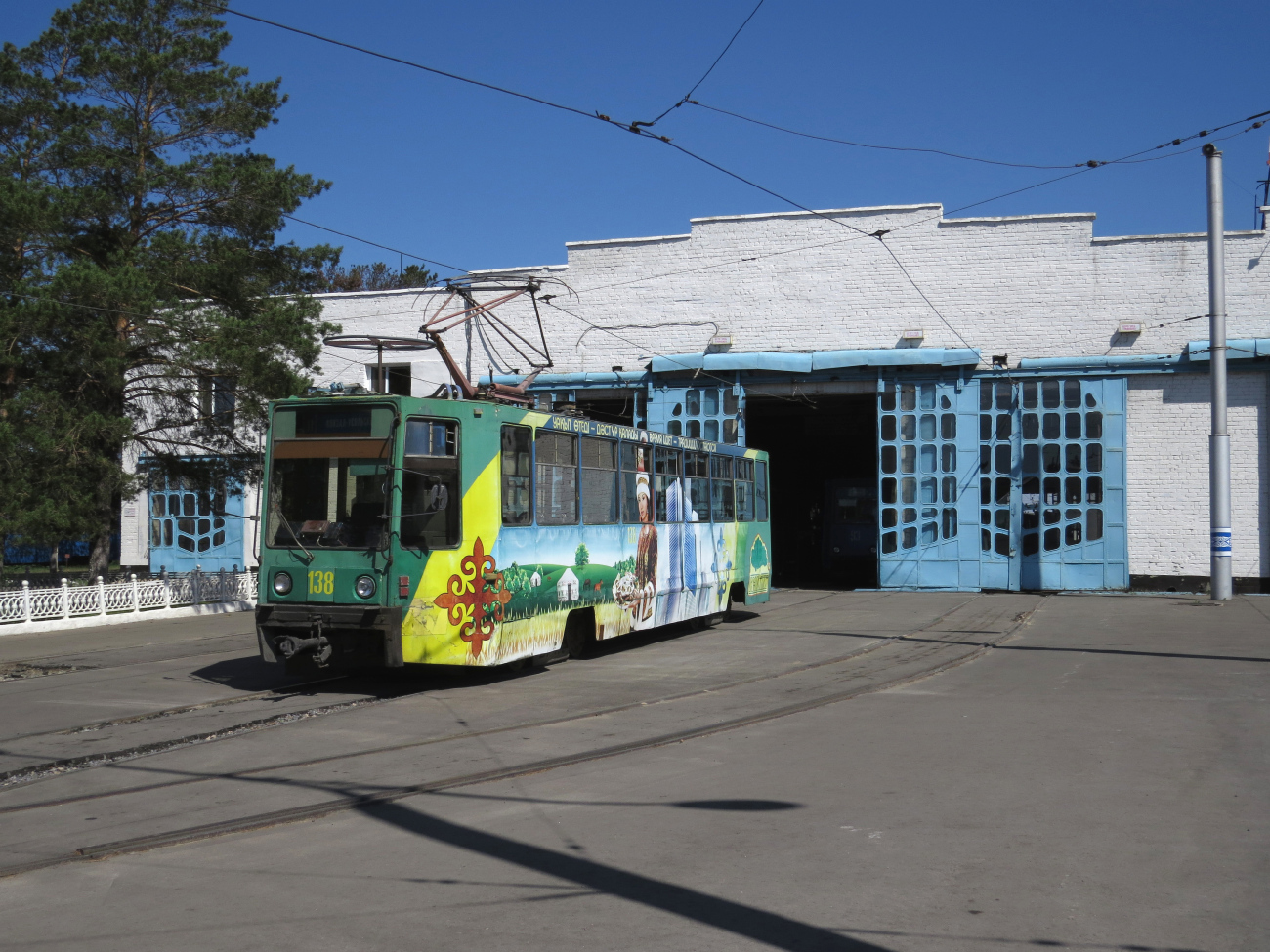 Pavlodar, 71-608K Br. 138; Pavlodar — Tram depot