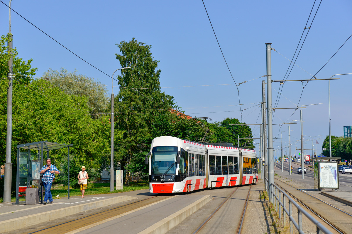Таллин, CAF Urbos AXL № 519