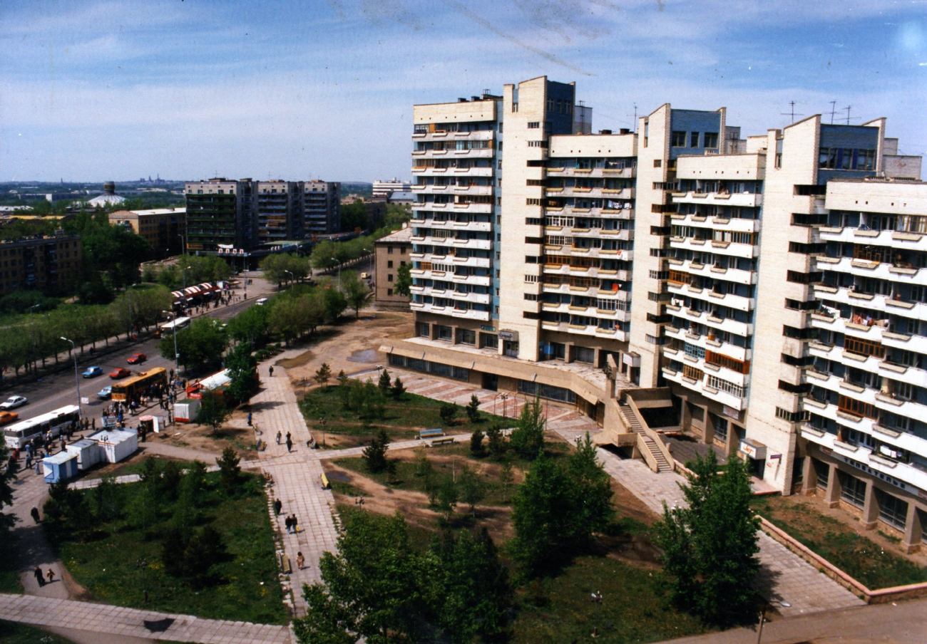 Караганда — Старые фотографии (до 2000 г.); Караганда — Троллейбусные линии