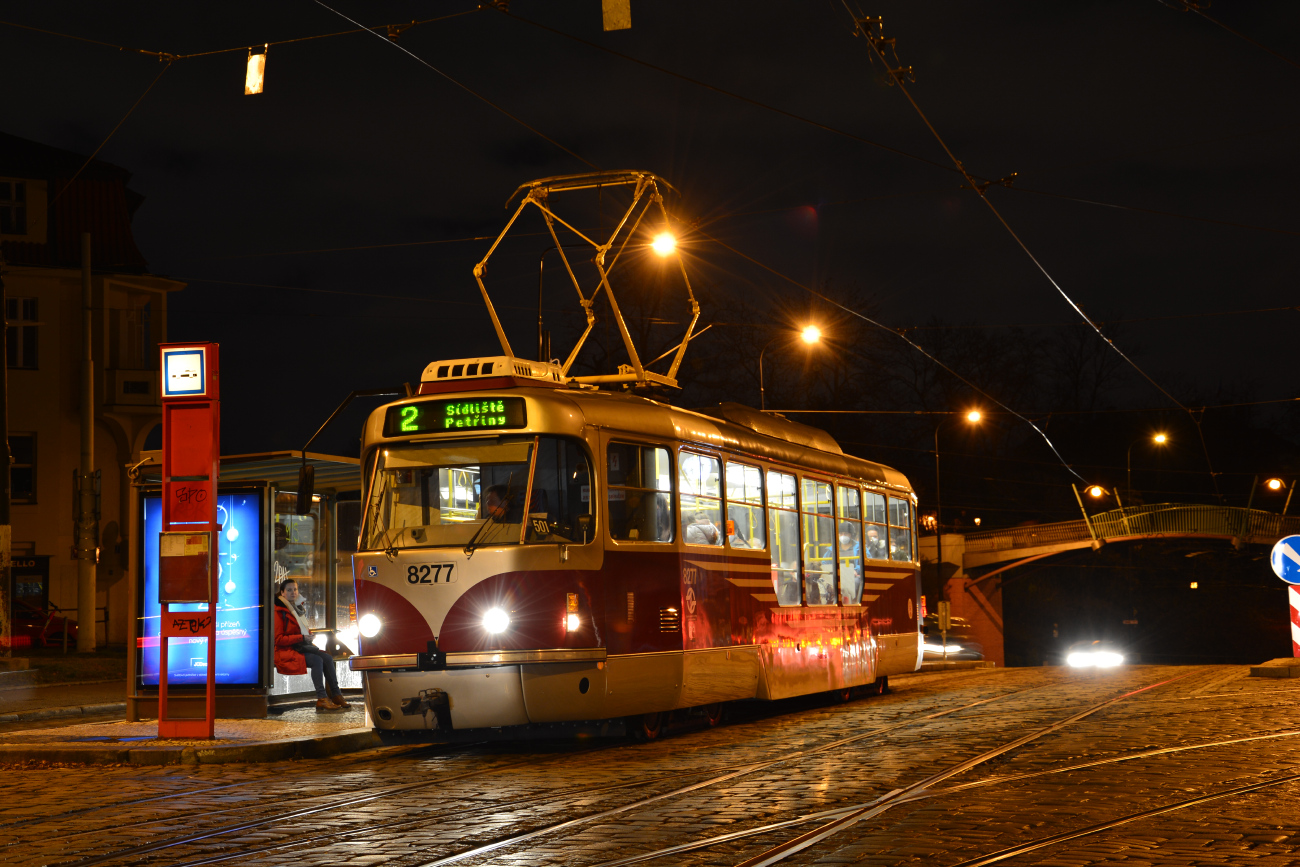 Прага, Tatra T3R.PLF № 8277