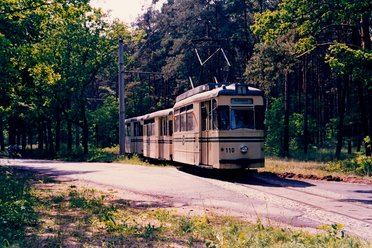 Бранденбург-на-Хафеле, Gotha T59E № 110; Бранденбург-на-Хафеле — Пригородная линия на Кирхмёзер (закрыта 28.09.2002)