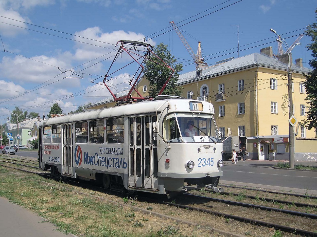 Ижевск, Tatra T3SU № 2345