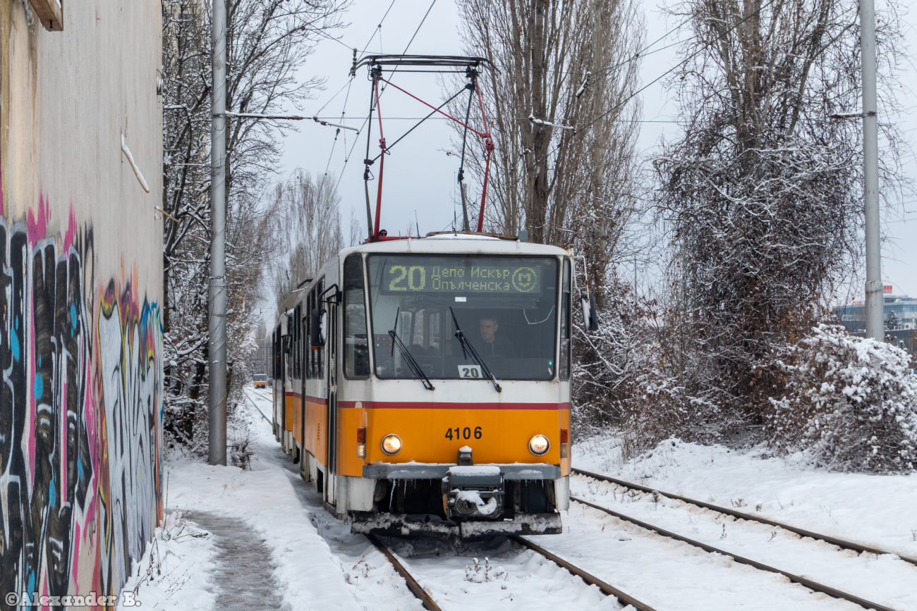София, Tatra T6B5B № 4106