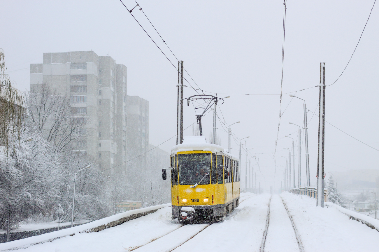 Львов, Tatra KT4DM № 1199