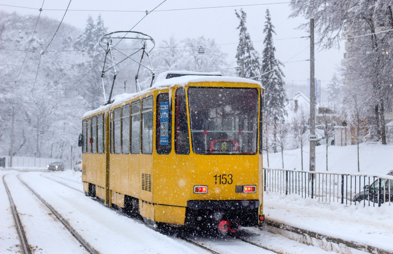 Львов, Tatra KT4D № 1153 Львов, Tatra KT4D № 1153