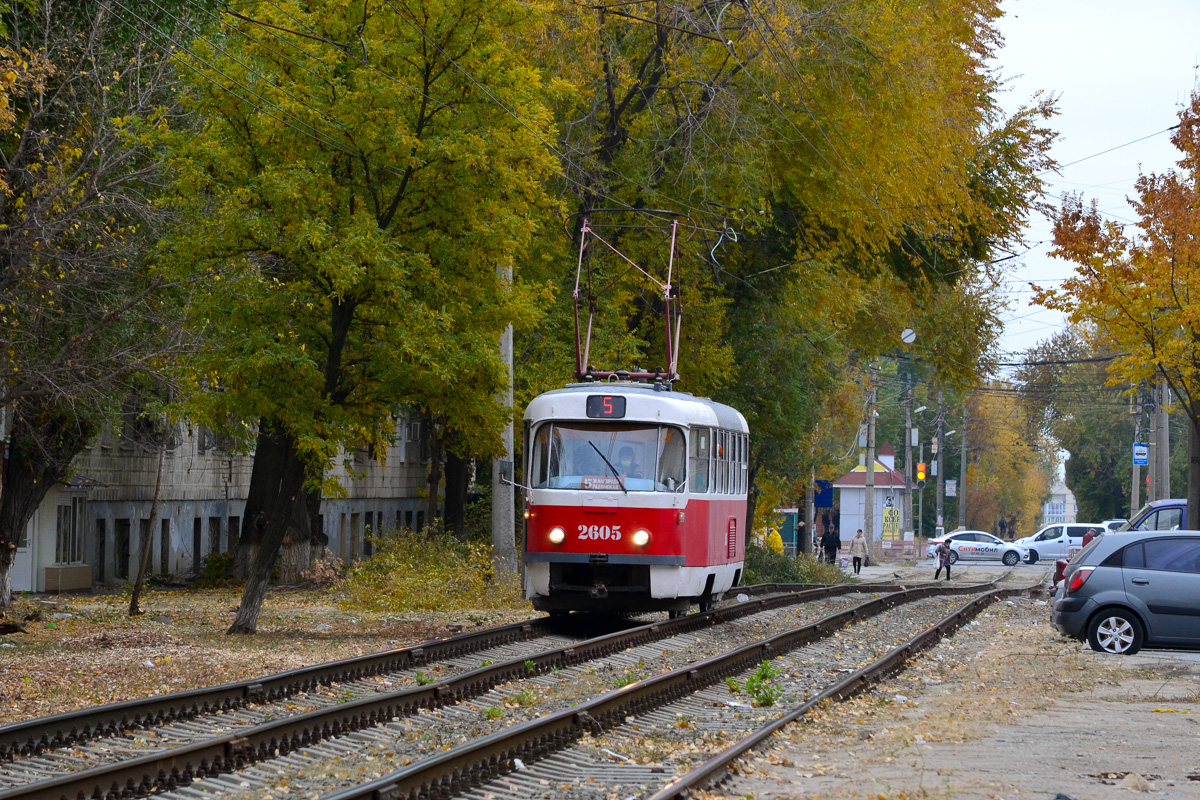 Volgograd, Tatra T3SU (2-door) N°. 2605