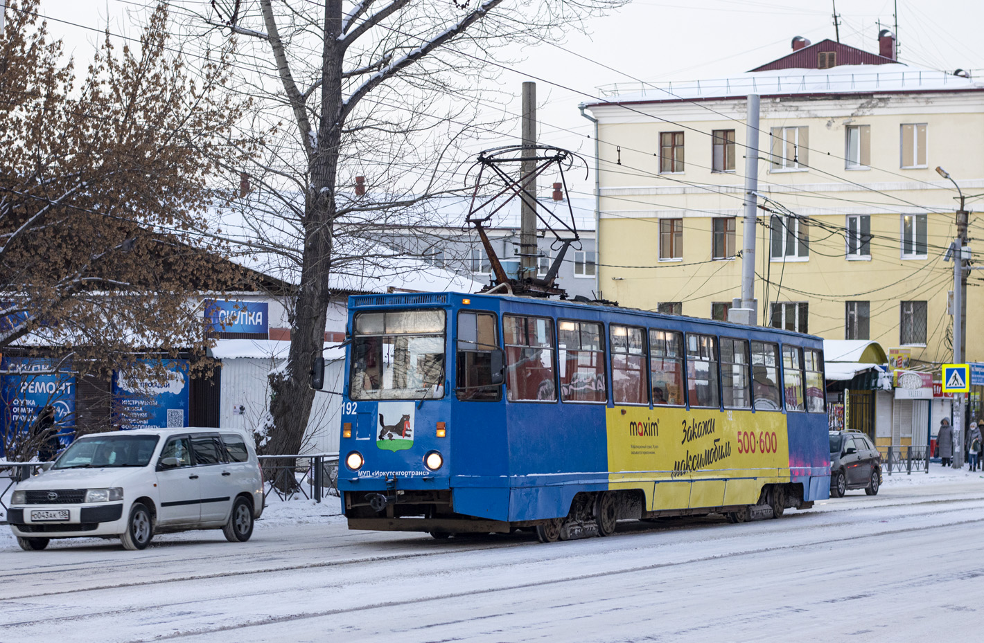 Irkutsk, 71-605 (KTM-5M3) № 192 Irkutsk, 71-605 (KTM-5M3) № 192