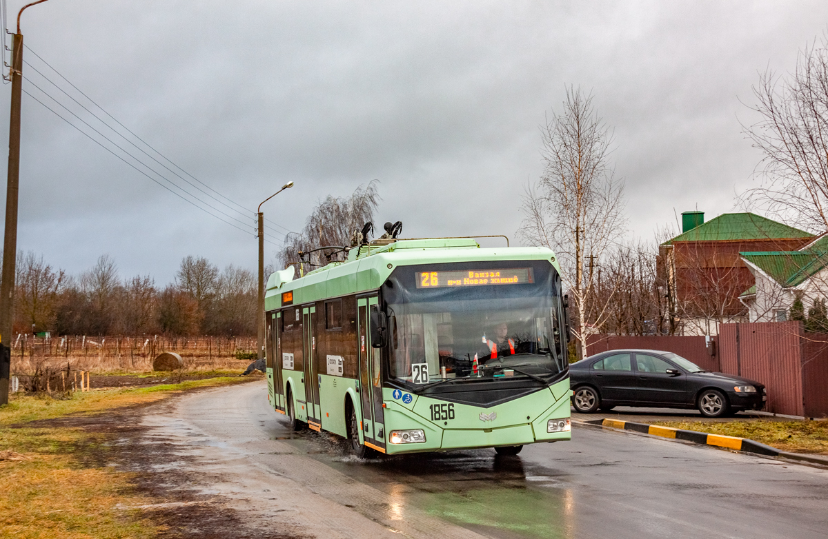 Homiel, BKM 32100D Br. 1856; Homiel — Traffic on sections using autonomous running