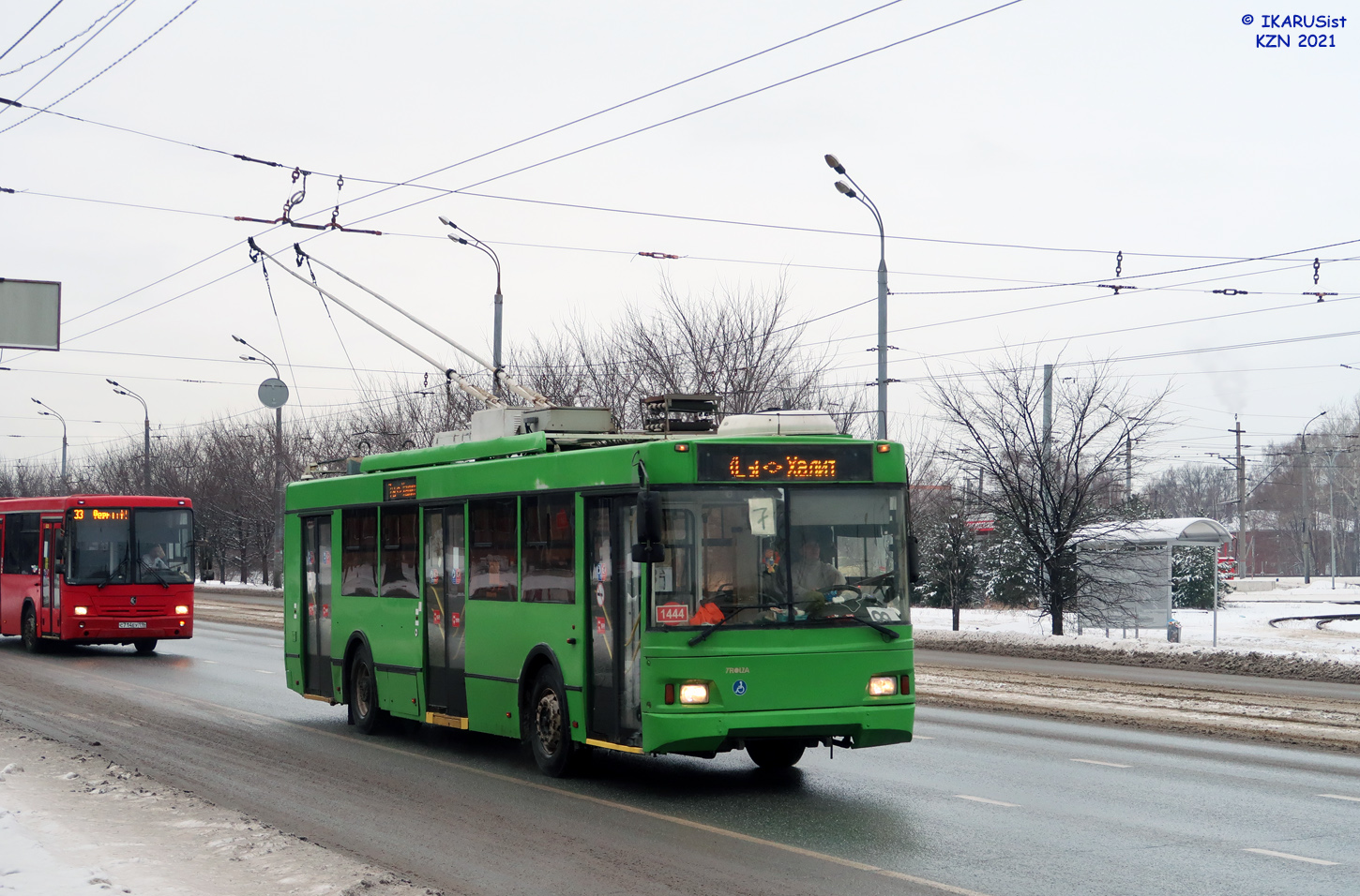 Казань, Тролза-5275.03 «Оптима» № 1444