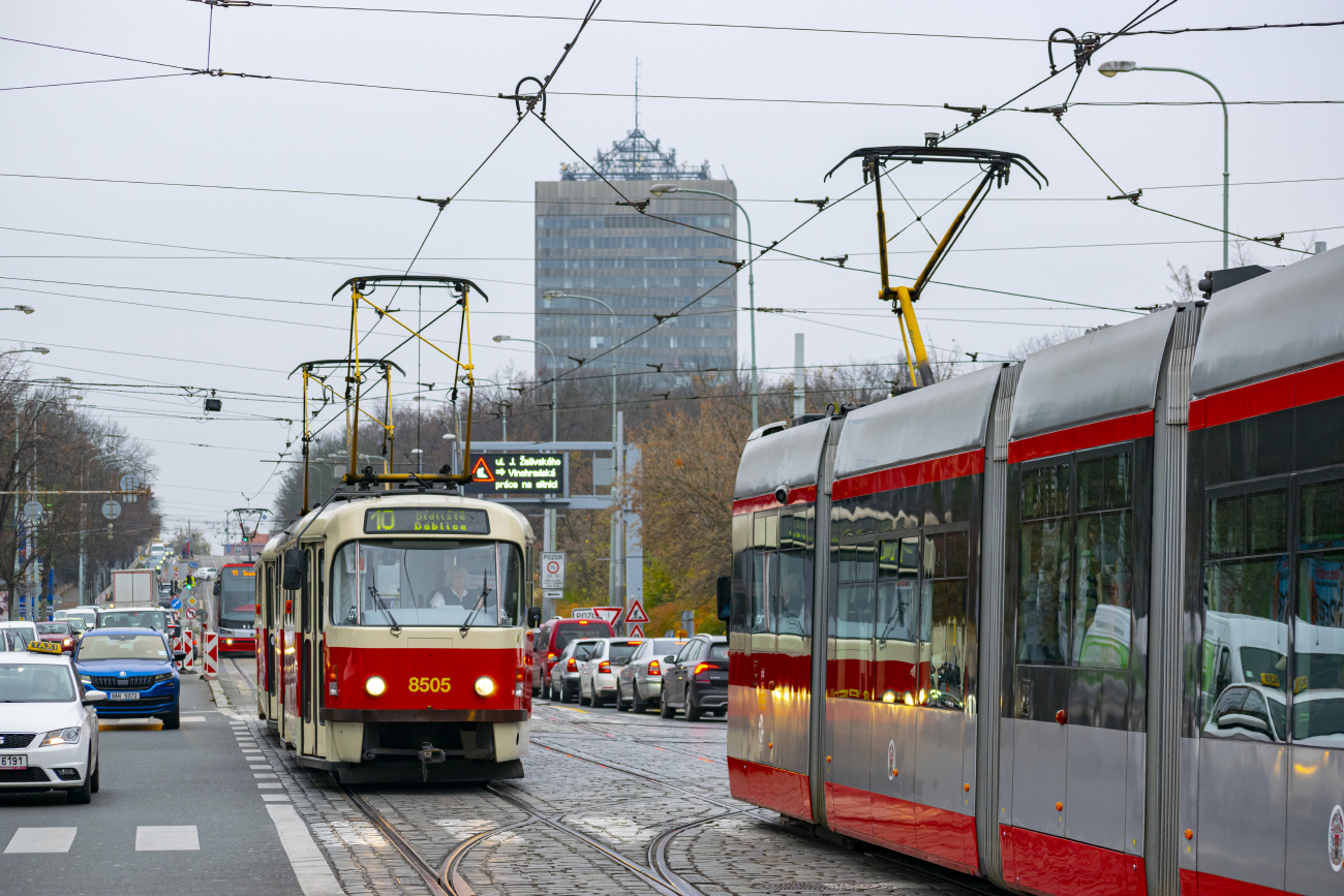 Прага, Tatra T3R.P № 8505