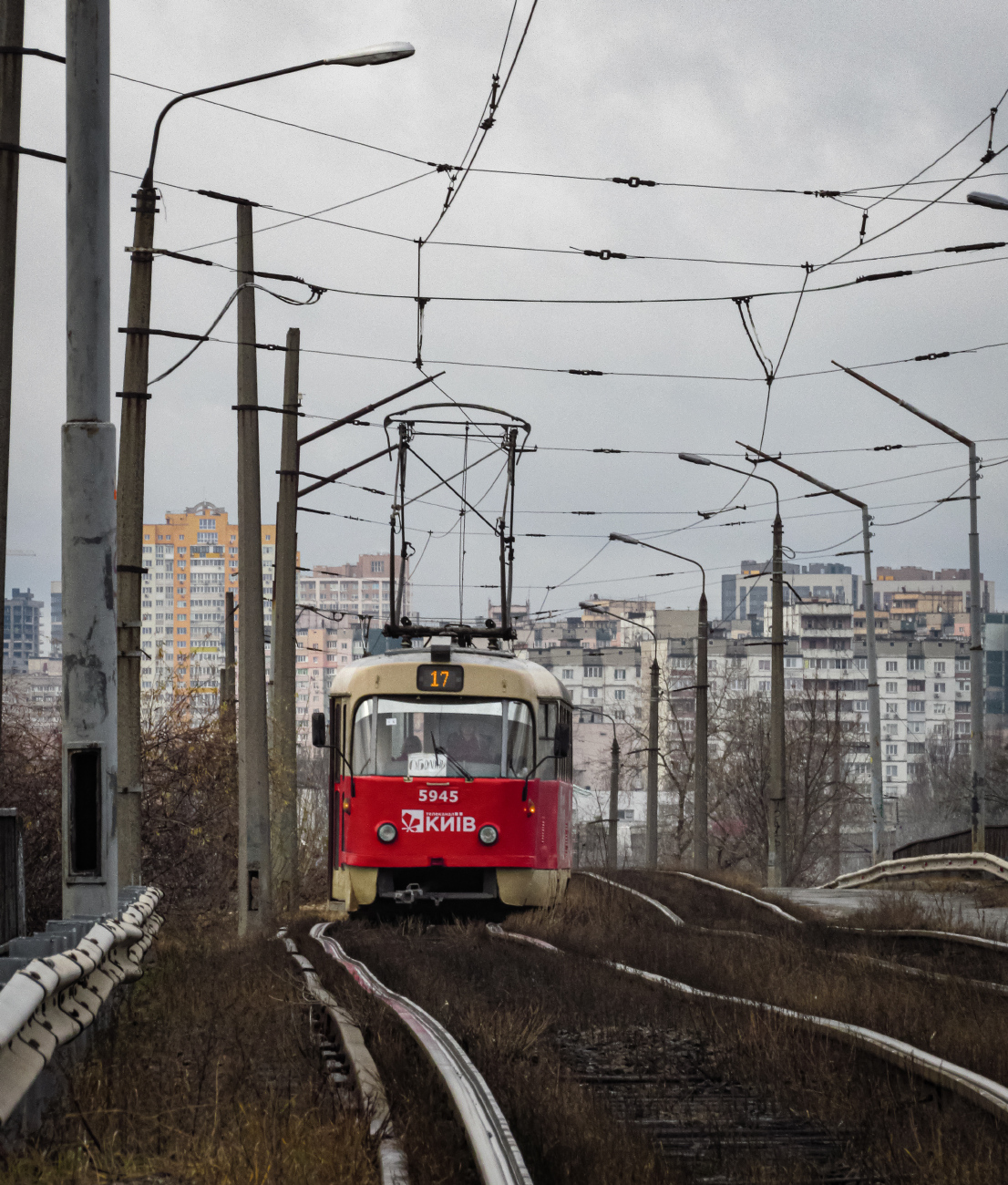 Киев, Tatra T3SU № 5945