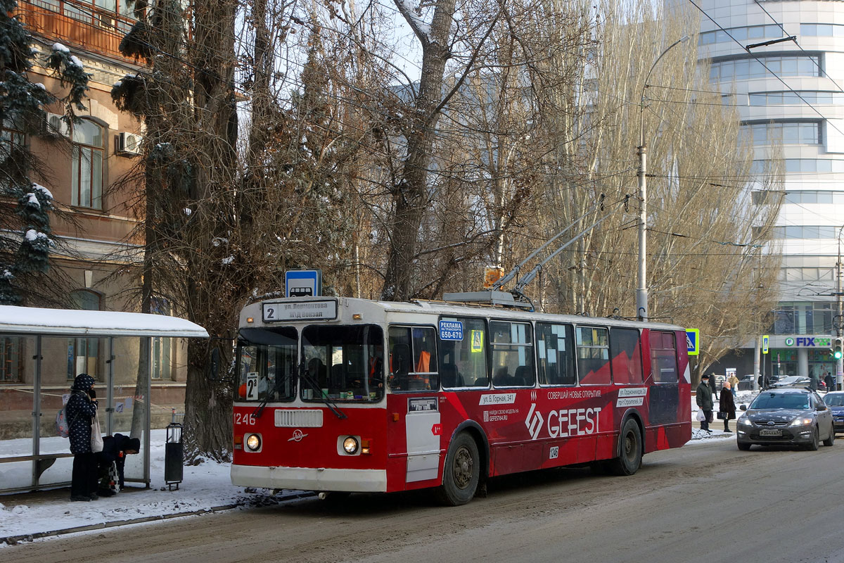 Саратов, ЗиУ-682Г-016  [Г0М] № 1246; Саратов — Происшествия
