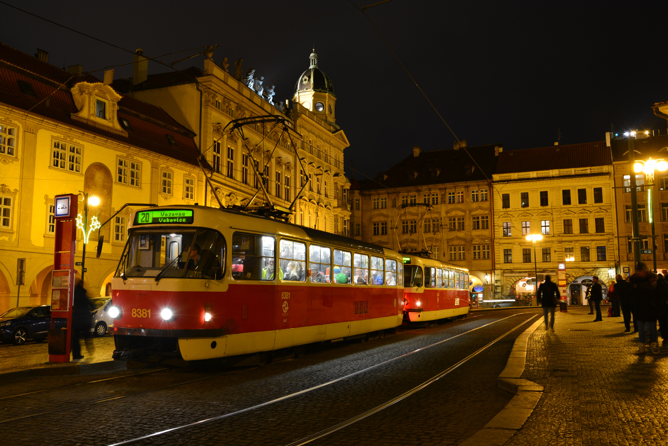 Прага, Tatra T3R.P № 8381