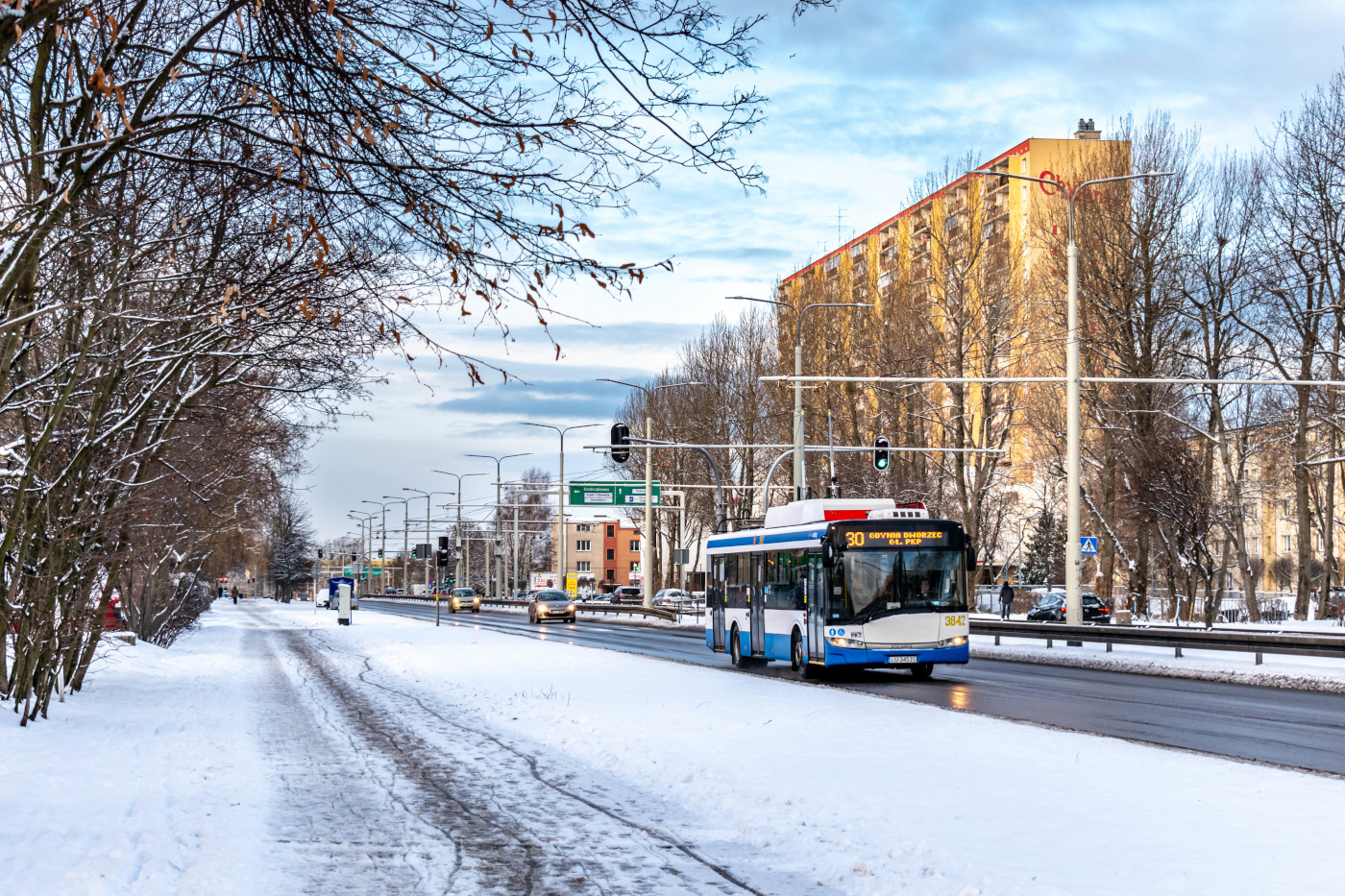 Gdynia, Solaris Trollino III 12 Škoda # 3842