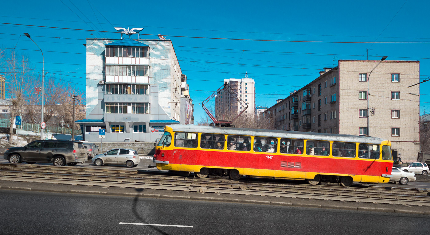 Барнаул, Tatra T3SU № 1147