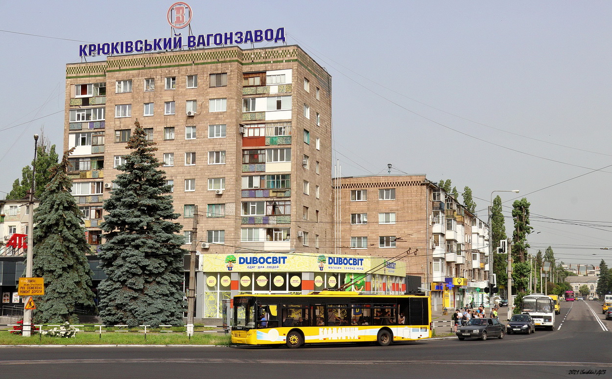 Кременчуг, ЛАЗ E183D1 № 203