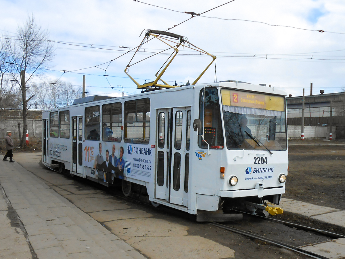 Ulyanovsk, Tatra T6B5SU # 2204