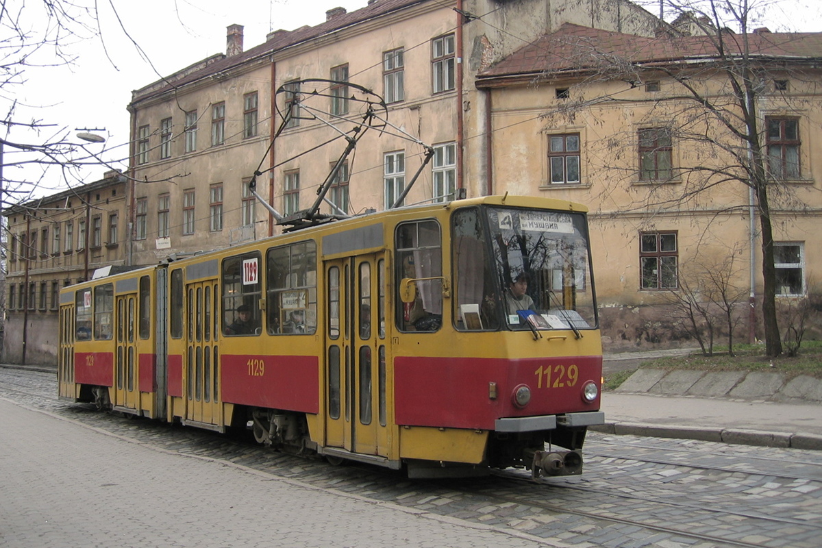 利沃夫, Tatra KT4SU # 1129