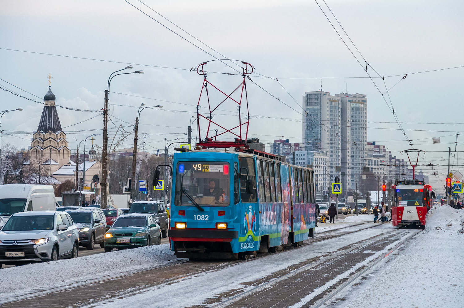 Санкт-Петербург, ЛВС-86К № 1082