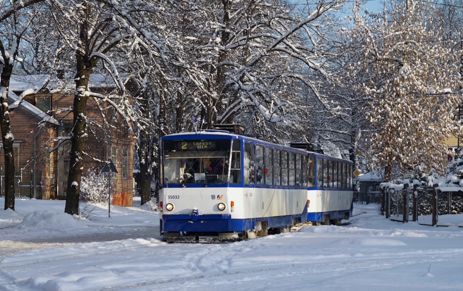 Рига, Tatra T3MR (T6B5-R) № 35032