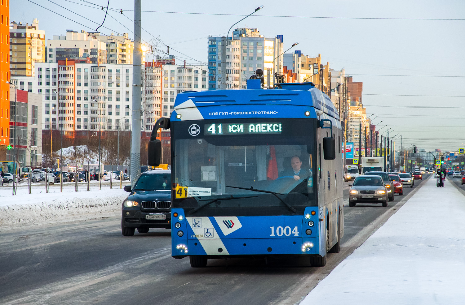 Санкт-Петербург, Тролза-5265.08 «Мегаполис» № 1004