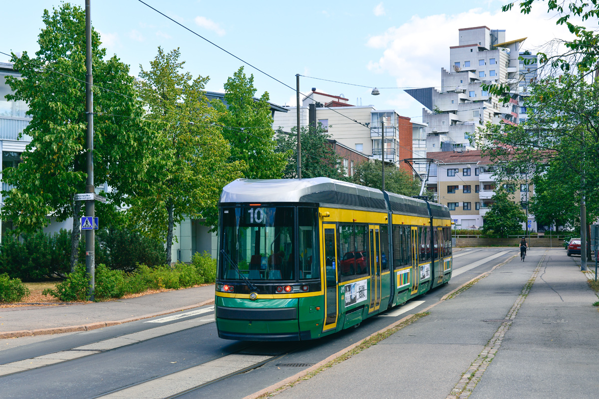 Хельсинки — Эспоо, Škoda ForCity Smart Artic MLNRV3 № 444