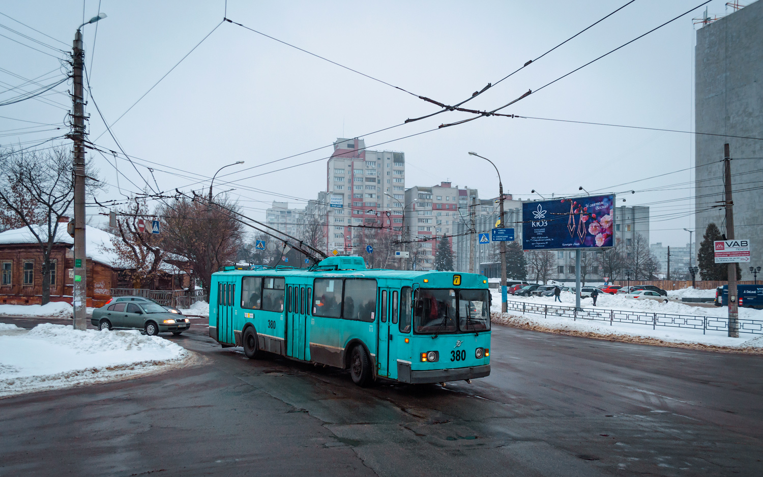 Чернигов, ЗиУ-682В [В00] № 380; Чернигов — Троллейбусные линии