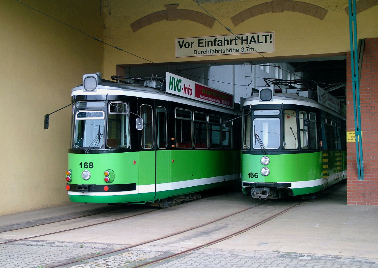 Halberstadt, Esslingen GT4 # 168; Halberstadt, Esslingen GT4 # 156 Halberstadt, Esslingen GT4 # 168; Halberstadt, Esslingen GT4 # 156