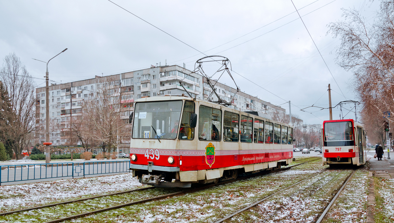 Запорожье, Tatra T6B5SU № 439