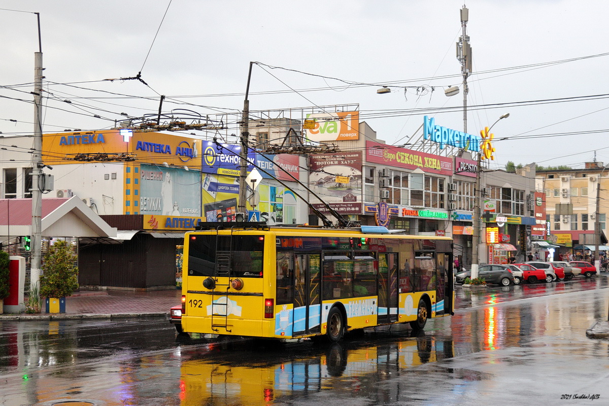 Крамянчук, ЛАЗ E183D1 № 192