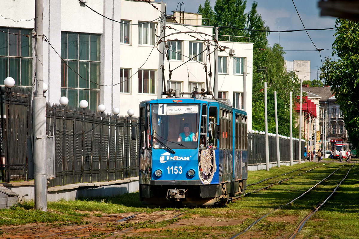 Lvov, Tatra KT4D — 1153