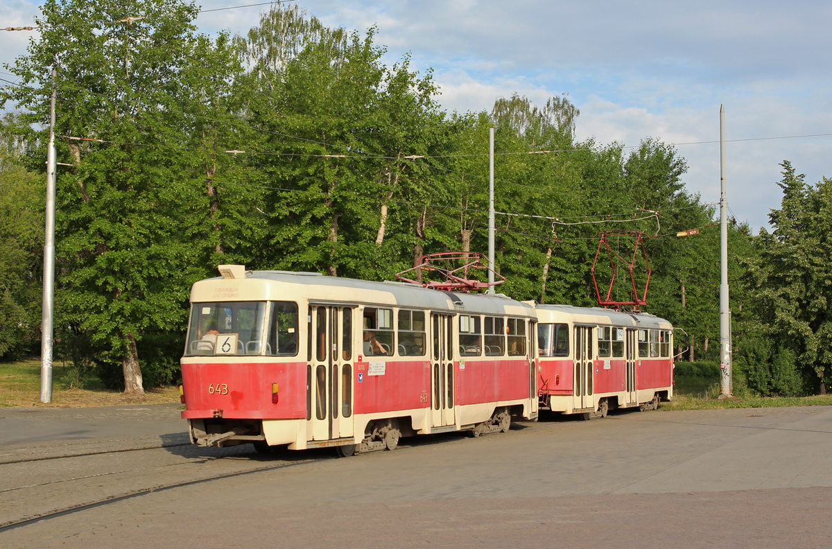 Jekatyerinburg, Tatra T3SU — 643