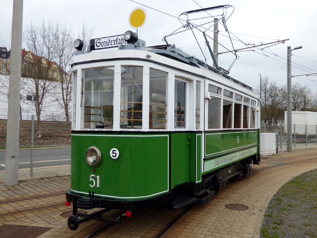 Plauen, MAN/SSW 2-axle motor car Nr 51