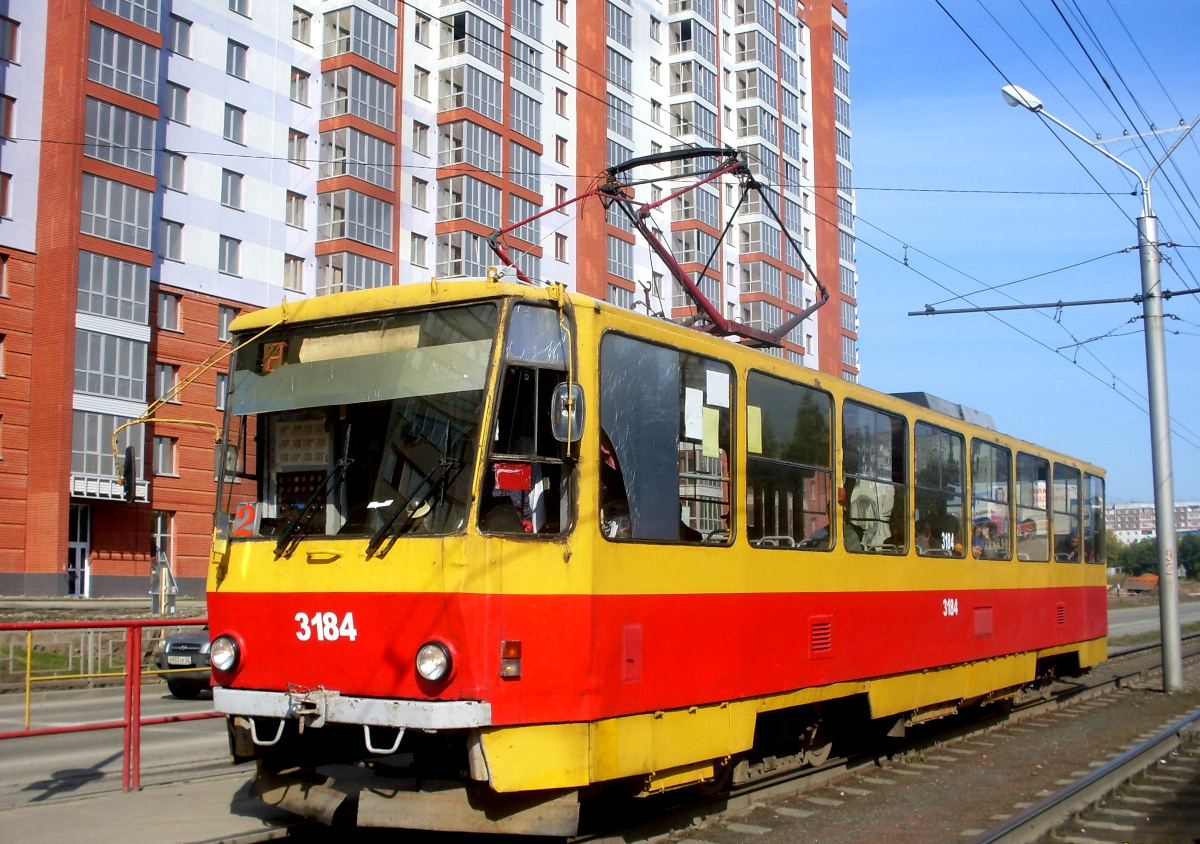Барнаул, Tatra T6B5SU № 3184