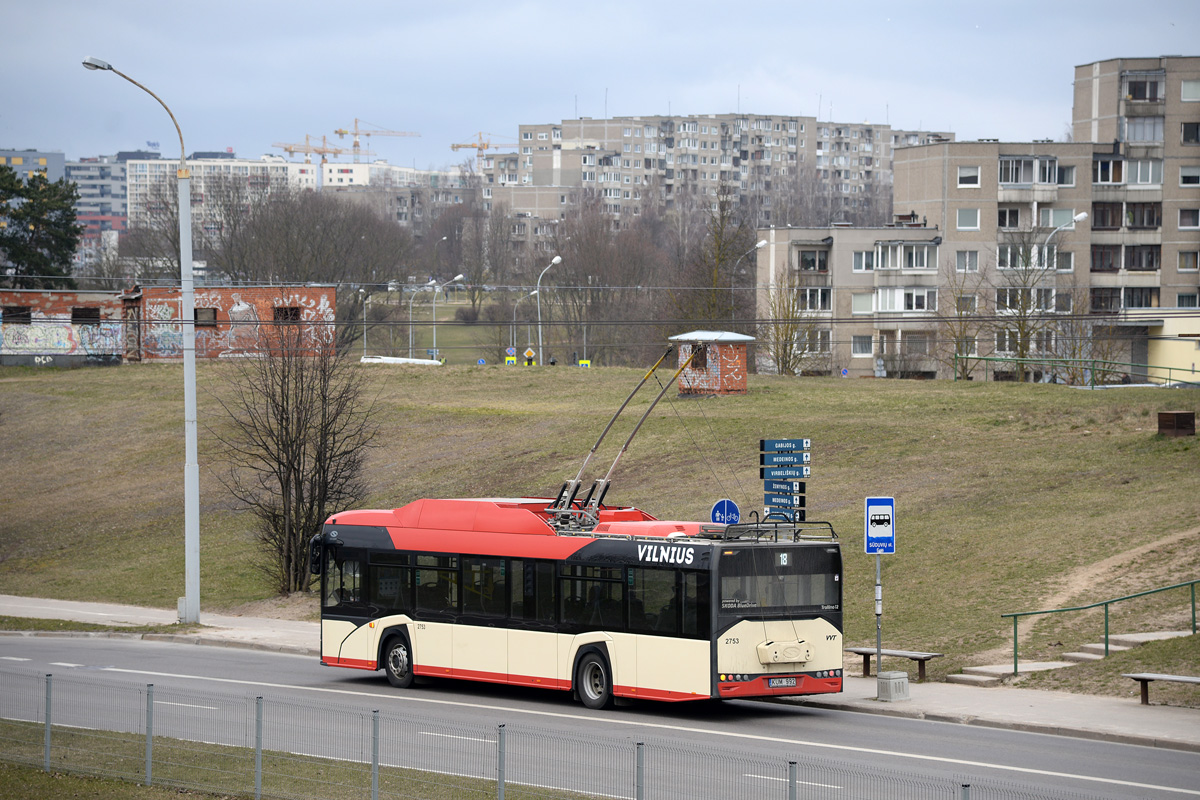 Вильнюс, Solaris Trollino IV 12 Škoda № 2753