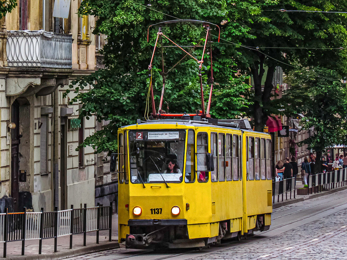 Львов, Tatra KT4SU № 1137