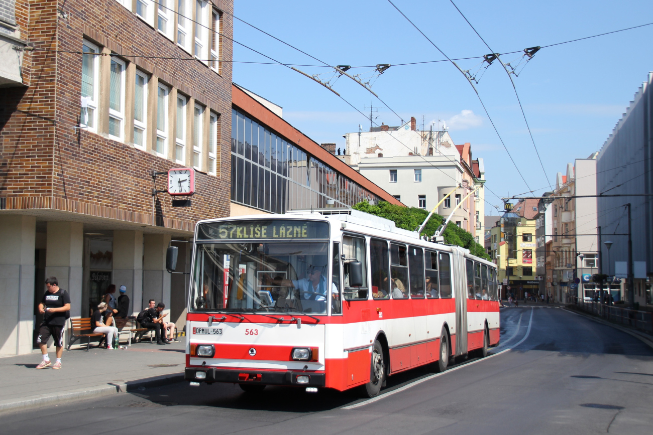 Усти-над-Лабем, Škoda 15Tr13/6M № 563