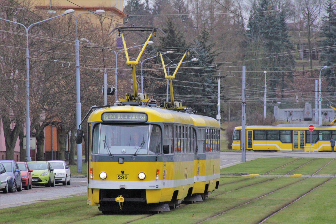 Пльзень, Tatra T3R.P № 280