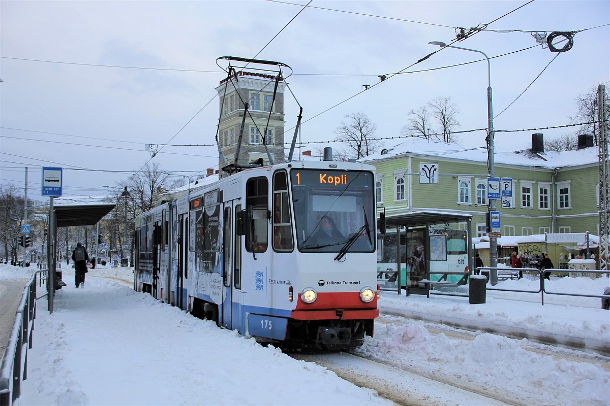 Таллин, Tatra KT4D № 175
