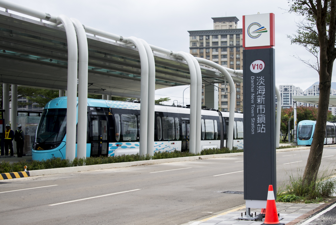 Taïpei, Xingwuzhe 行武者号 N°. 101; Taïpei — Tram lines: V — Danhai light rail（淡海輕軌）