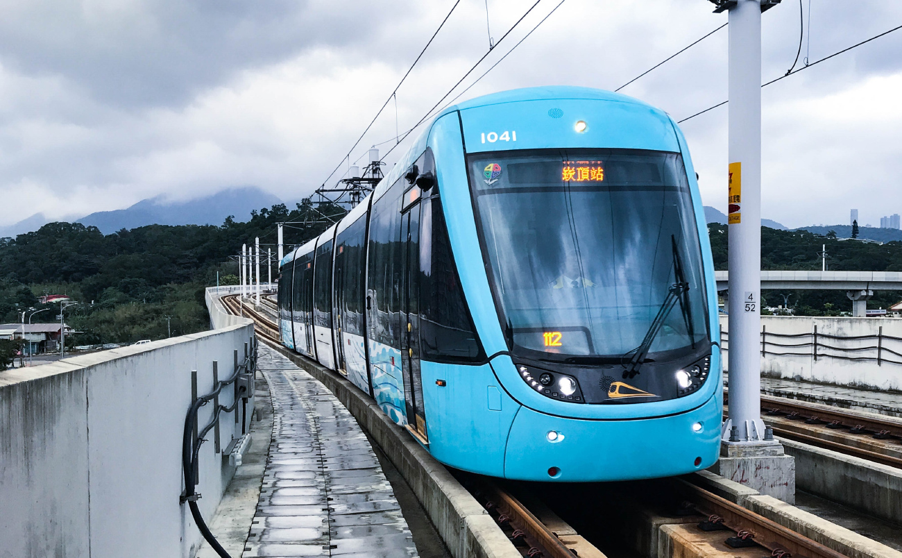 Taïpei, Xingwuzhe 行武者号 N°. 104; Taïpei — Tram lines: V — Danhai light rail（淡海輕軌）