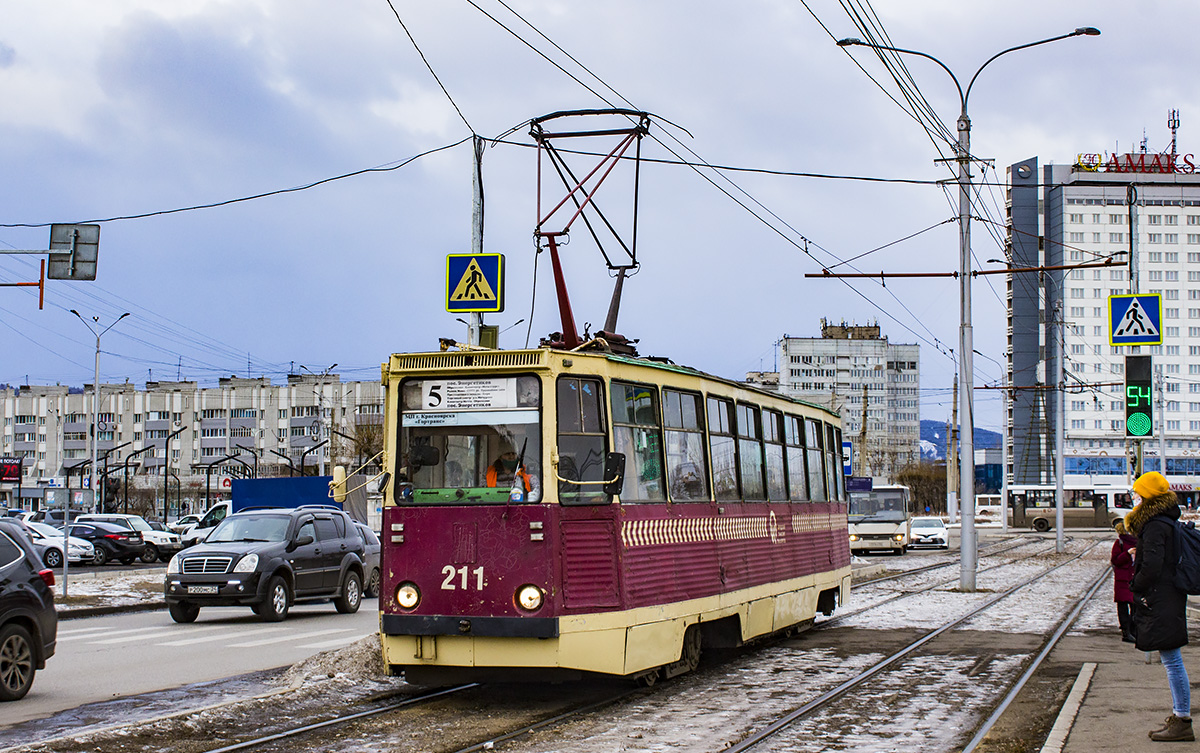 Красноярск, 71-605 (КТМ-5М3) № 211