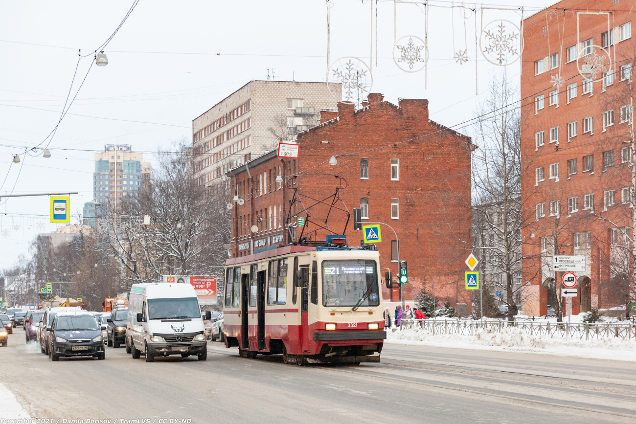 Санкт-Петербург, 71-134К (ЛМ-99К) № 3321