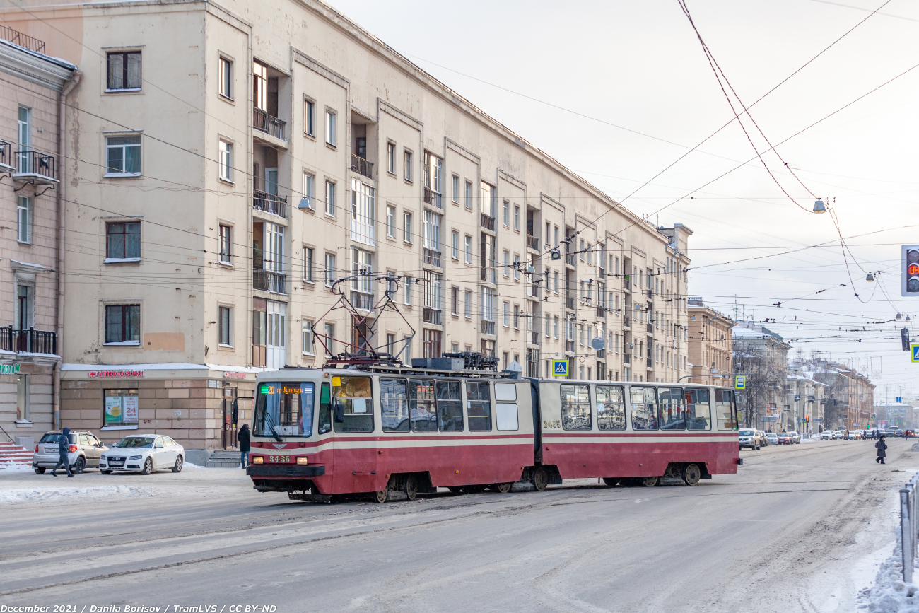Санкт-Петербург, ЛВС-86К № 3435