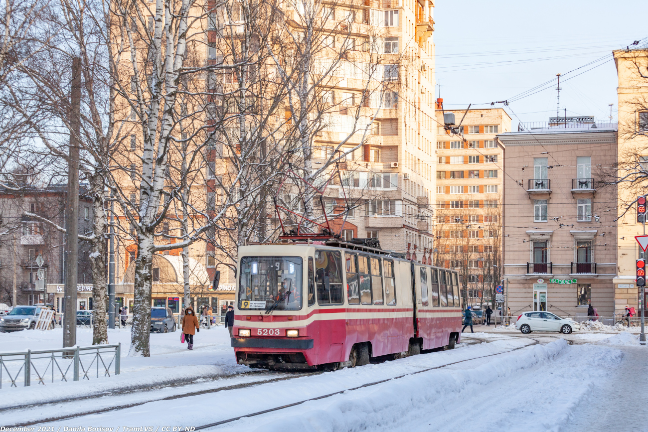 Санкт-Петербург, ЛВС-86К-М № 5203
