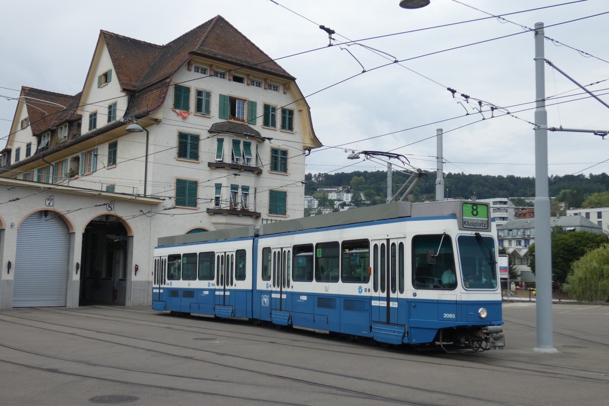 Цюрих, SWP/SIG/BBC Be 4/6 "Tram 2000" № 2065