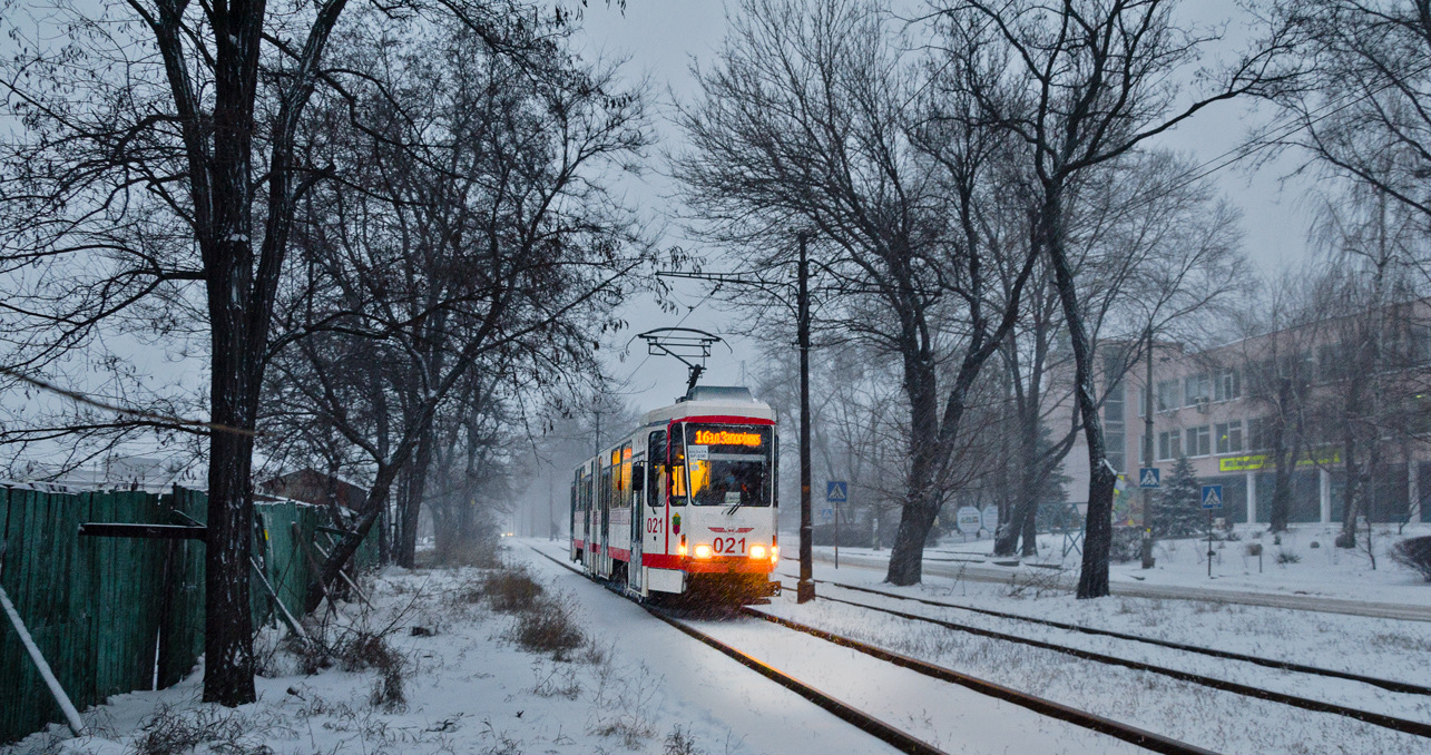 Запорожье, Tatra KT4DM № 021