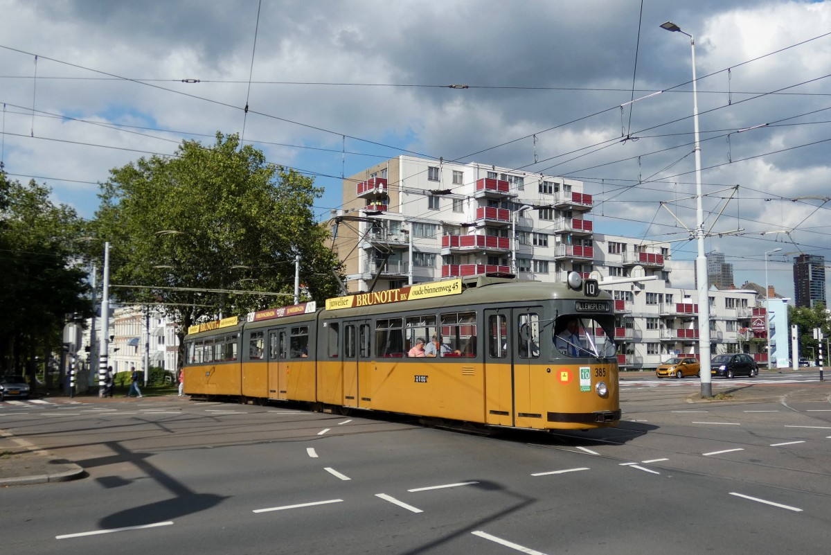 Rotterdam, Duewag GT8 № 385