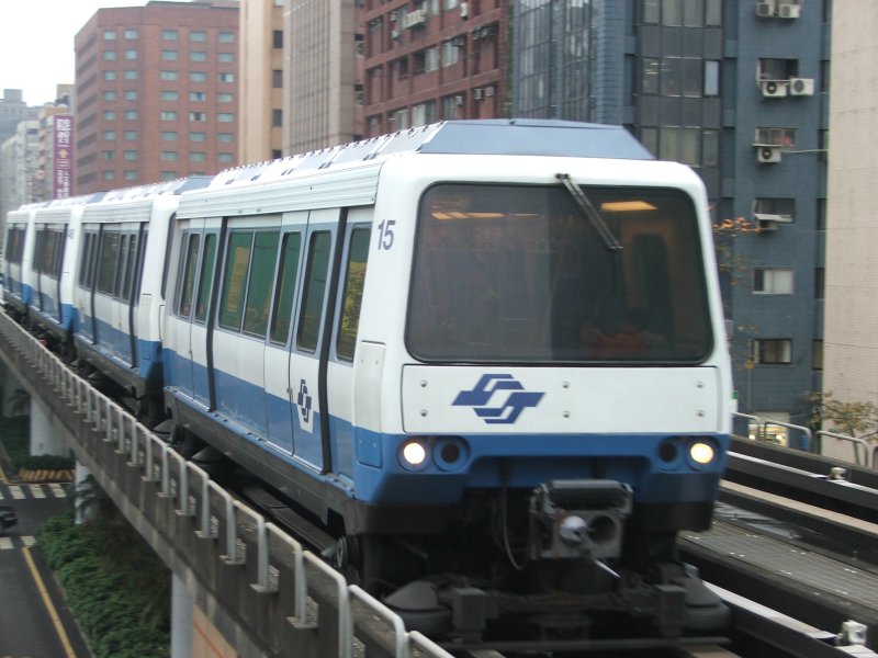 Taipei, VAL 256 № 15; Taipei, VAL 256 № 46; Taipei — Historical photos — Muzha Line (1996-2009)（歷史照片 — 木栅線）